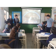 DEL PROBLEMA A LA SOLUCIÓN, charla a cargo de alumnos de 5to. año "A"